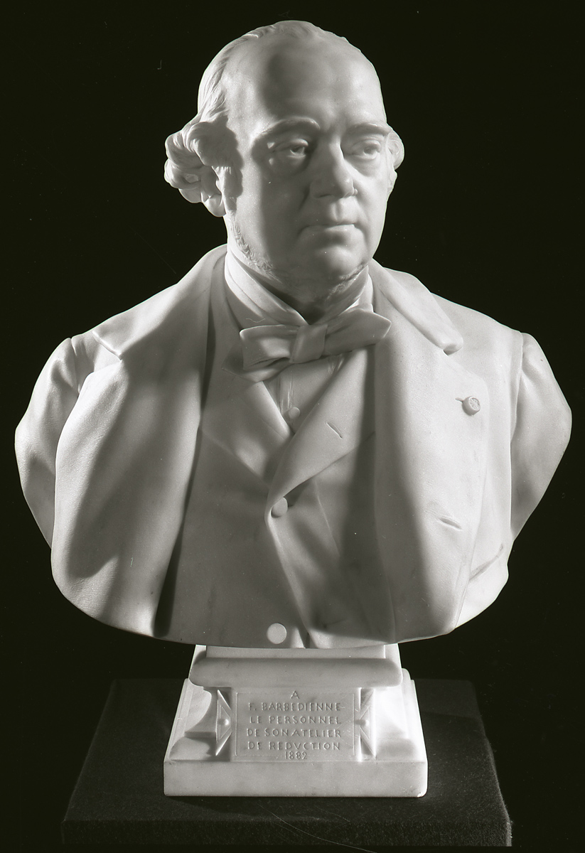 Buste de Ferdinand Barbedienne (1810-1892)